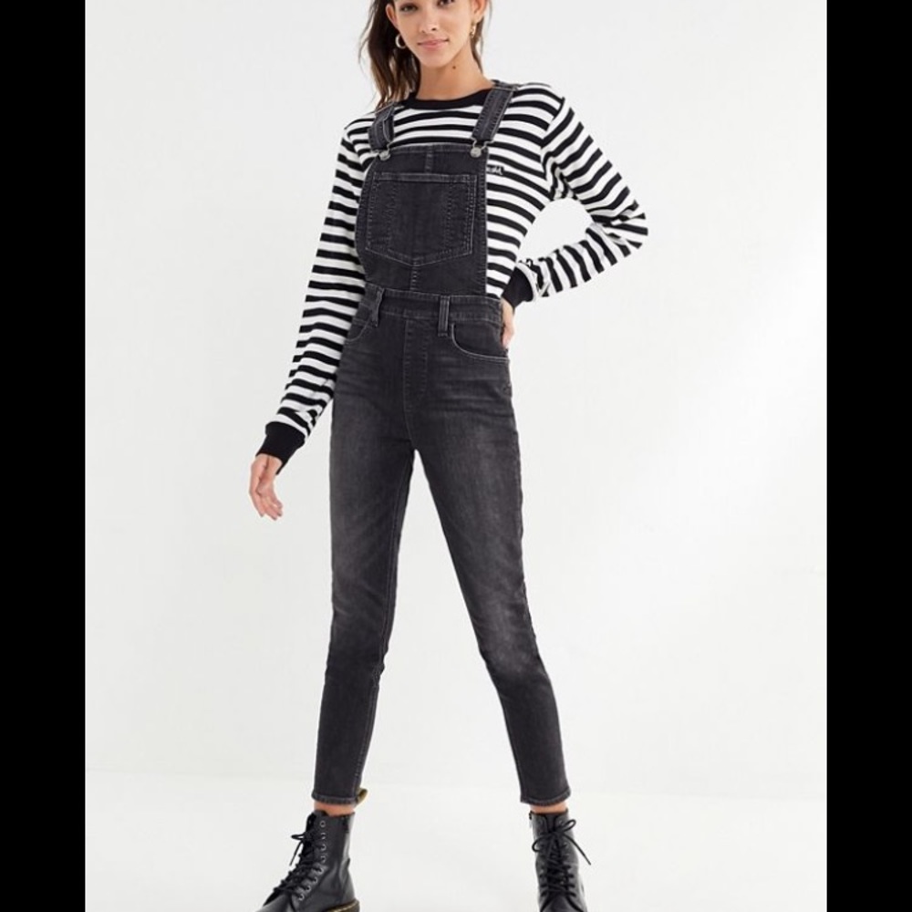 Levi premium overalls- grey, skinny